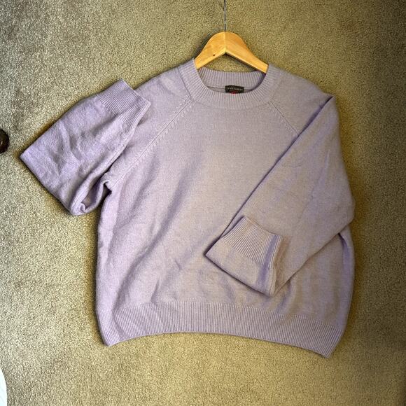 Vince Camuto Women´s Marshmello Cottage Pastel Lilac Mock Neck sweater size XL - Picture 8 of 10